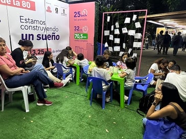 Cerca de 1.200 personas saludaron a Ochentín en la Fiesta del Libro y la Cultura 2025