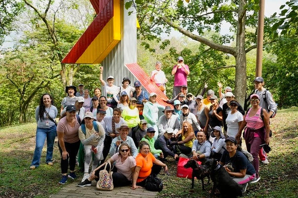 Metro de la 80 presente en el Encuentro Metropolitano de Vigías del Patrimonio