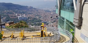 Mañana viernes se realizará un simulacro de incendio y rescate en altura en la estación El Pinal del nuevo Metrocable Línea M