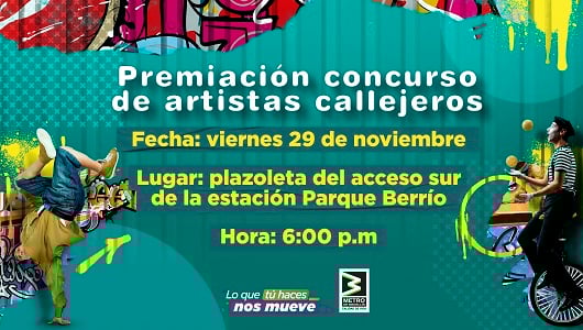 El Metro celebrará 24 años de operación comercial con los artistas callejeros