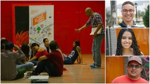 Los jóvenes entrevistaron a sus vecinos y reflexionaron sobre la paz