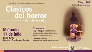 La presentación del libro Clásicos del horror hará comerse las uñas a más de uno