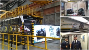 INAUGURADO EL NUEVO TREN DE LA CULTURA DE LA TRADICIÓN A LA EVOLUCIÓN PARA REMEMORAR 30 AÑOS DE LA CULTURA METRO