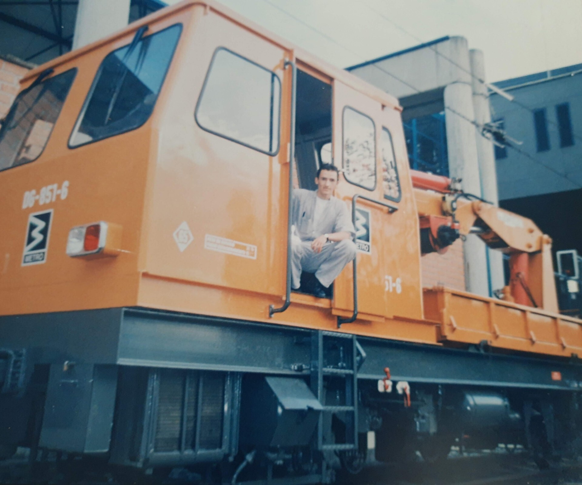 Jhon Mario Bustamante, conductor del Metro 1995