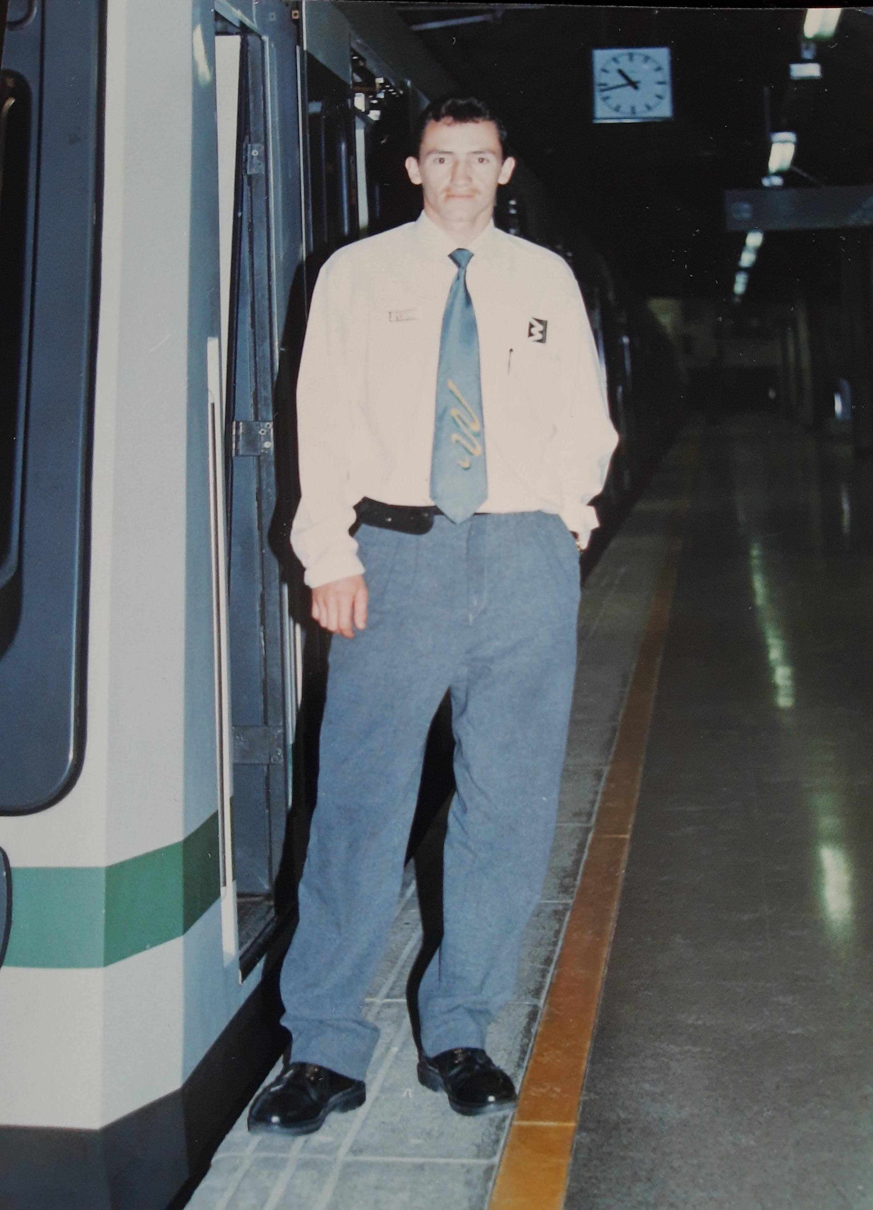 Jhon Mario Bustamante, conductor del Metro 1996 2