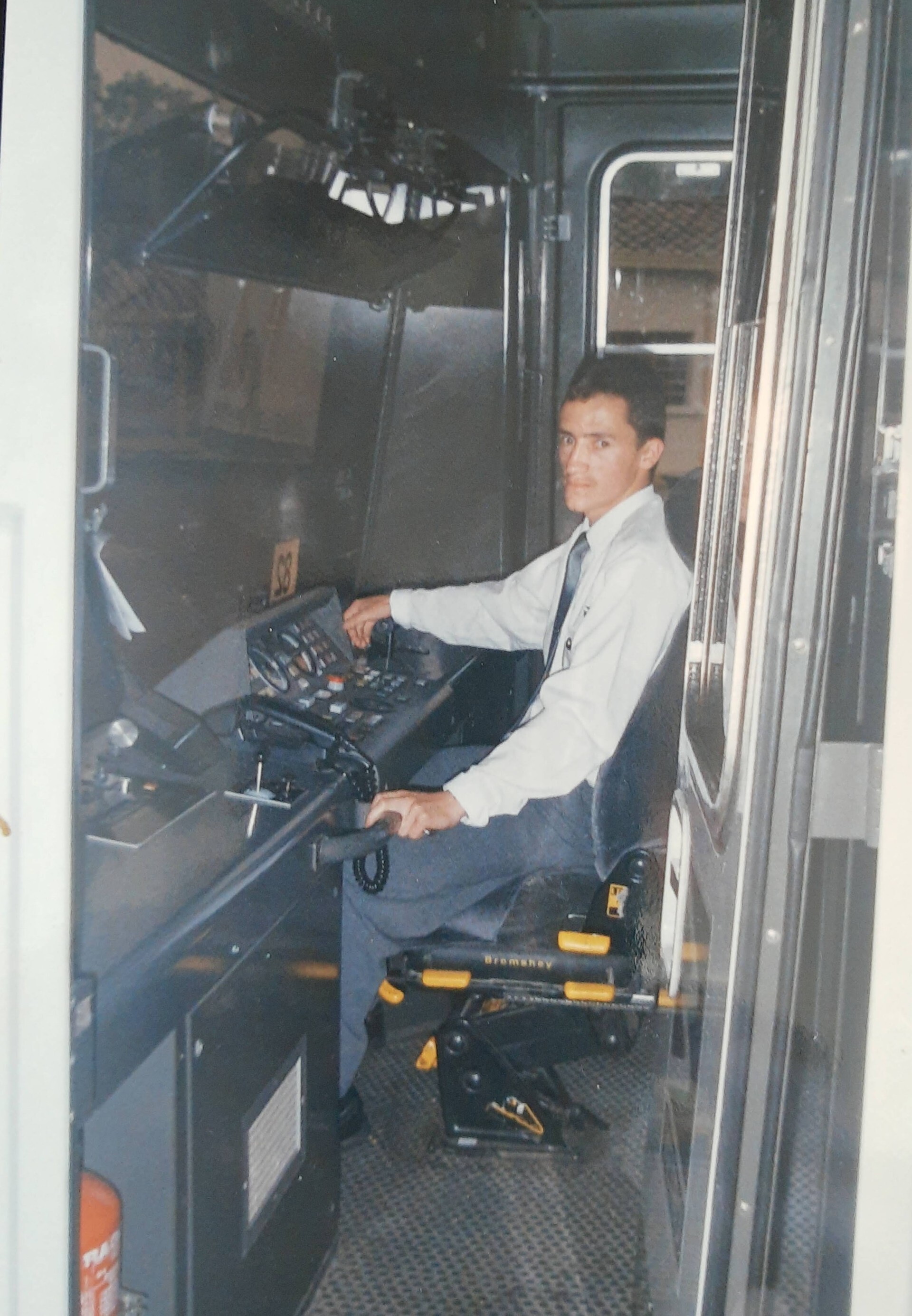 Jhon Mario Bustamante, conductor del Metro 1996