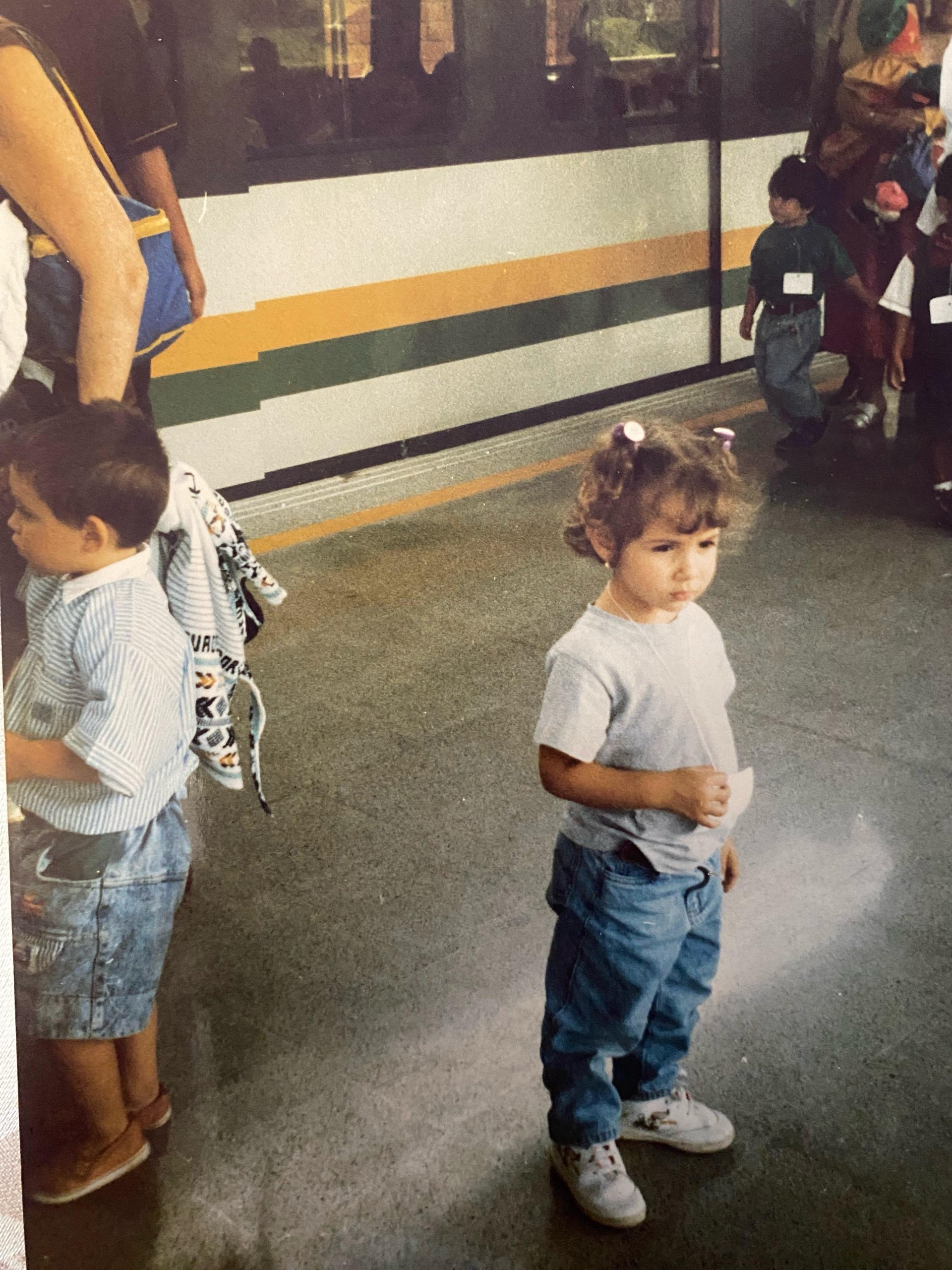 Manuela Quintero Franco, una semana antes de la entrada en operación - 1995
