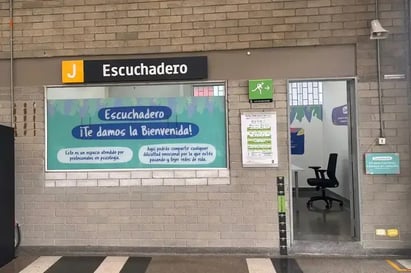 Medellín fortalece el acompañamiento en salud mental con tres nuevos Escuchaderos en estaciones del Metro