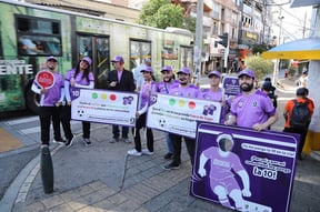 El Metro estrena campaña pedagógica que promueve el autocuidado y la corresponsabilidad para reducir la accidentalidad vial en el corredor tranviario y de buses