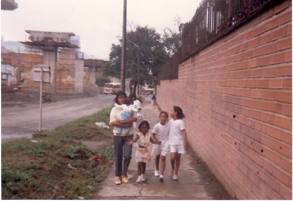 Paulina Villalba, construcción del Metro entre la estación Hospital y Prado - 1988