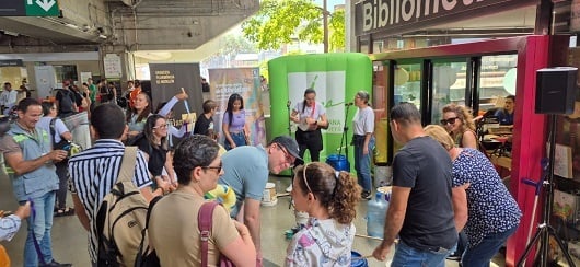 El Metro se une a la conmemoración del mes de la salud mental con música, yoga y actividades lúdicas y pedagógicas