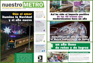 Periódico Nuestro METRO, edición 224, diciembre de 2024