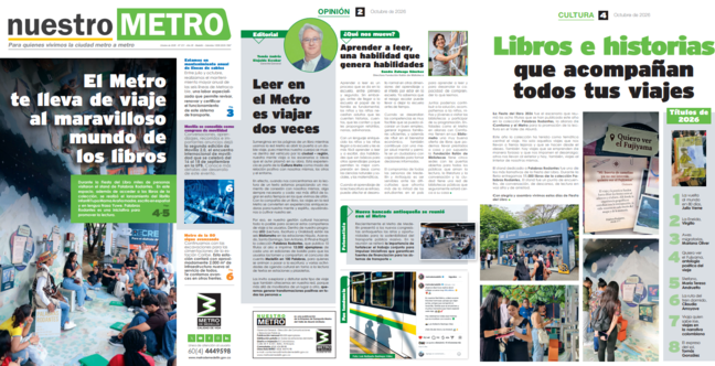 Periódico Nuestro Metro, edición 231, octubre de 2026