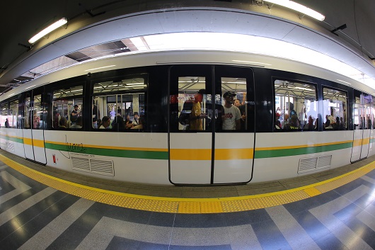 Estación, tren, Metro de Medellín