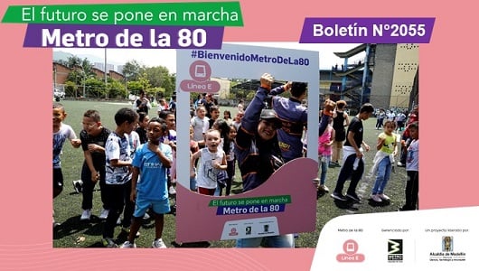 Listos para iniciar las vacaciones recreativas del Metro de la 80 con los niños del occidente de la ciudad