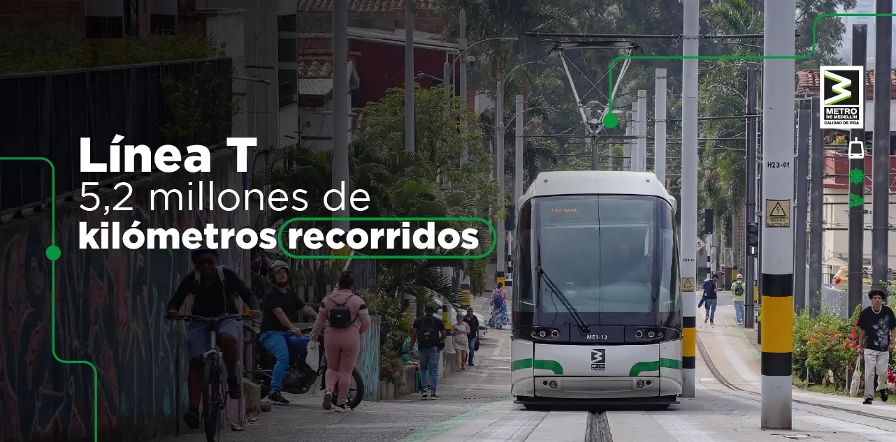 10 años de la línea T tranvía