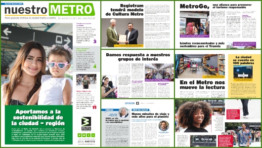 Periódico Nuestro METRO, edición 210 / mayo - junio de 2023