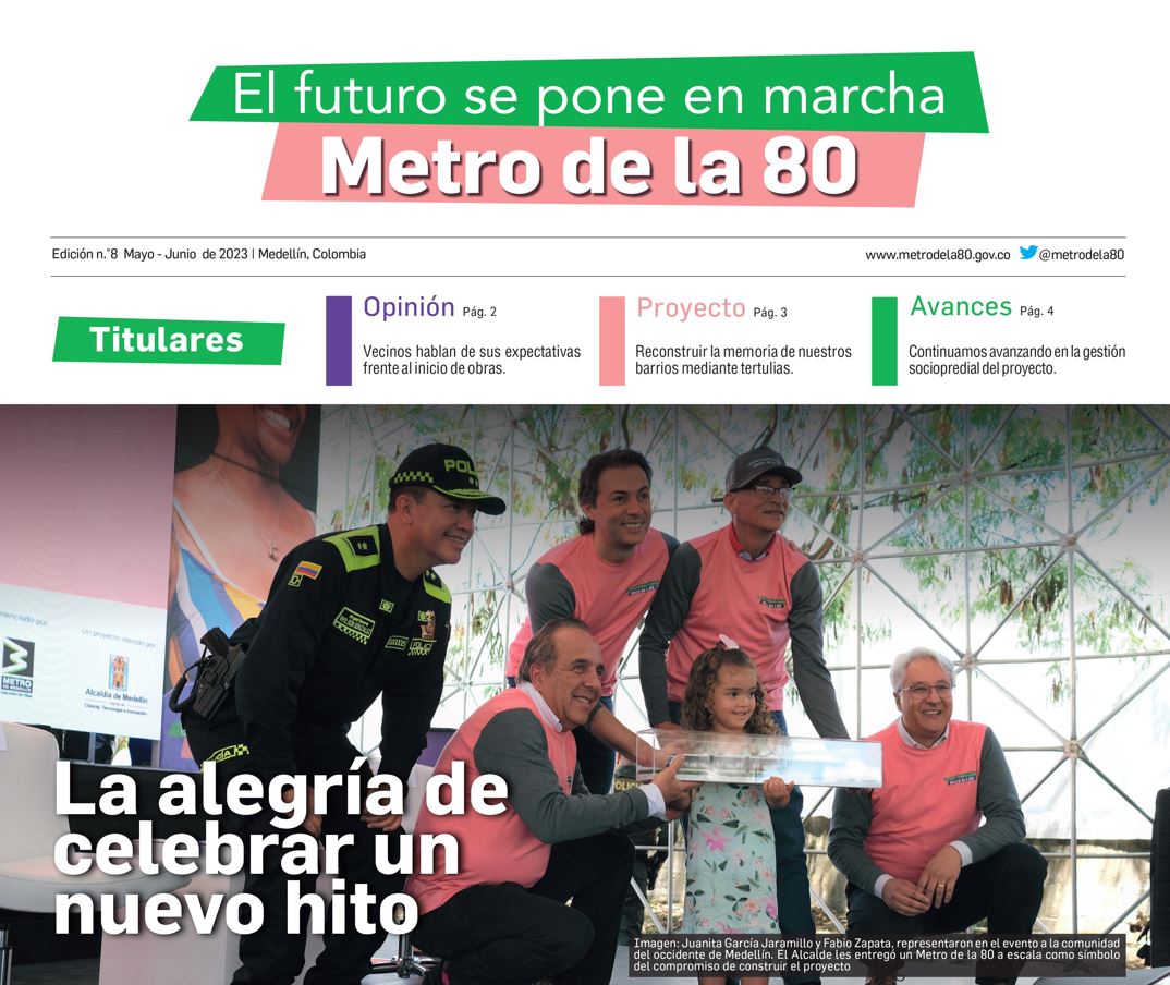 Separata Metro de la 80