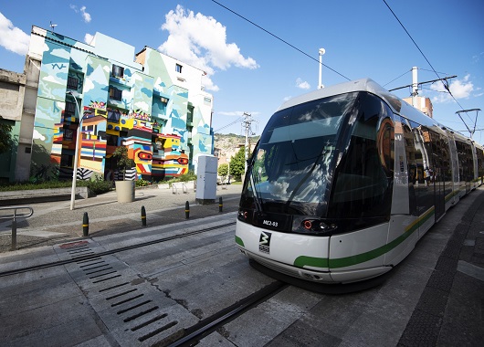 Foto del Tranvía de Ayacucho, red Metro